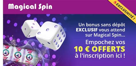 magical spin casino 10 euro